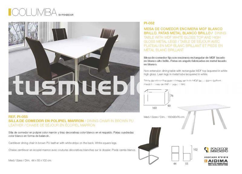 Mesa de diseño mod. Columba - Imagen 5